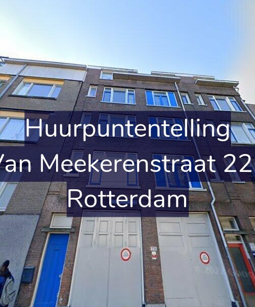 Foto gevel Huurpuntentelling voor Van Meekerenstraat 226, Rotterdam
