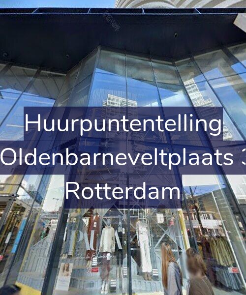 Foto gevel Huurpuntentelling voor Van Oldenbarneveltplaats 32-B, Rotterdam