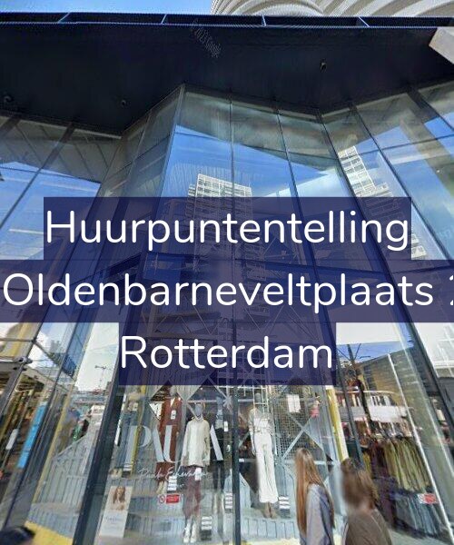 Foto gevel Huurpuntentelling voor Van Oldenbarneveltplaats 22-F, Rotterdam