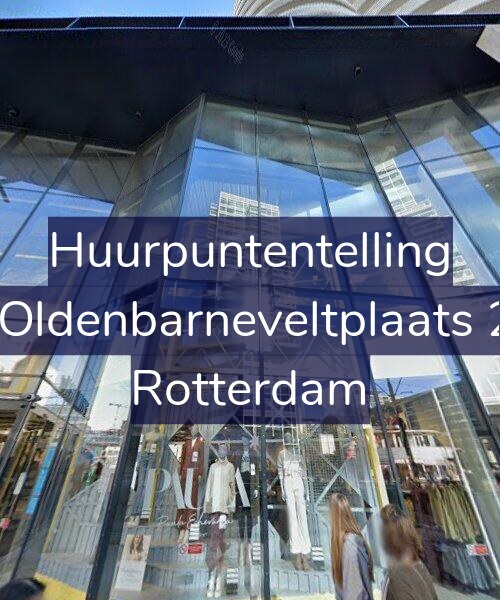 Foto gevel Huurpuntentelling voor Van Oldenbarneveltplaats 26-H, Rotterdam