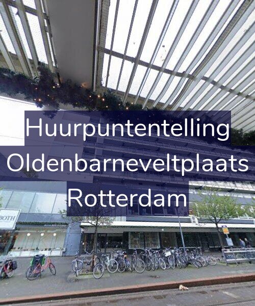 Foto gevel Huurpuntentelling voor Van Oldenbarneveltplaats 354, Rotterdam