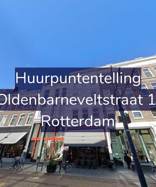Foto gevel Huurpuntentelling voor Van Oldenbarneveltstraat 127-B, Rotterdam