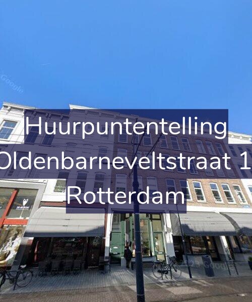 Foto gevel Huurpuntentelling voor Van Oldenbarneveltstraat 125-B, Rotterdam