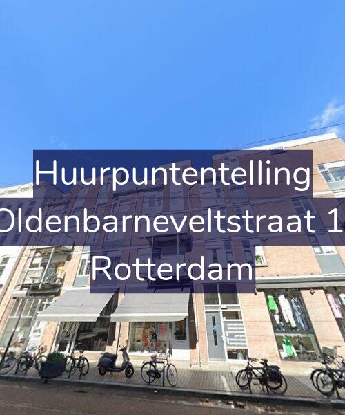 Foto gevel Huurpuntentelling voor Van Oldenbarneveltstraat 111-D, Rotterdam