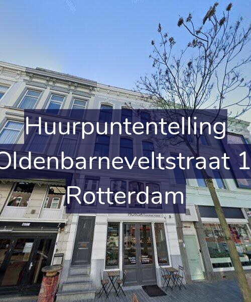 Foto gevel Huurpuntentelling voor Van Oldenbarneveltstraat 156-C, Rotterdam