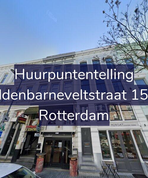 Foto gevel Huurpuntentelling voor Van Oldenbarneveltstraat 154-C03, Rotterdam