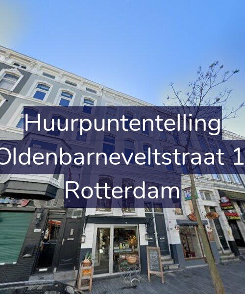 Foto gevel Huurpuntentelling voor Van Oldenbarneveltstraat 150-C, Rotterdam