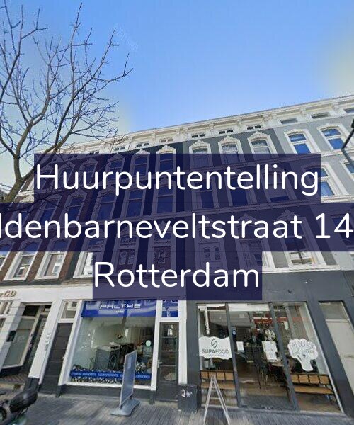 Foto gevel Huurpuntentelling voor Van Oldenbarneveltstraat 144-A02, Rotterdam
