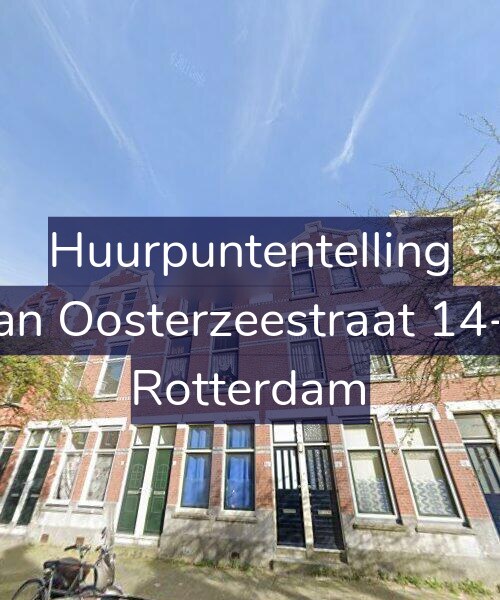 Foto gevel Huurpuntentelling voor Van Oosterzeestraat 14-A, Rotterdam