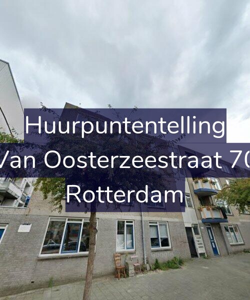 Foto gevel Huurpuntentelling voor Van Oosterzeestraat 70, Rotterdam
