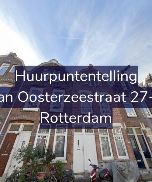 Foto gevel Huurpuntentelling voor Van Oosterzeestraat 27-A, Rotterdam
