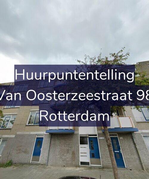 Foto gevel Huurpuntentelling voor Van Oosterzeestraat 98, Rotterdam