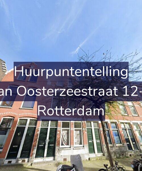 Foto gevel Huurpuntentelling voor Van Oosterzeestraat 12-A, Rotterdam