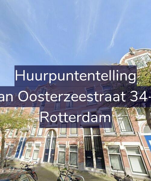Foto gevel Huurpuntentelling voor Van Oosterzeestraat 34-B, Rotterdam