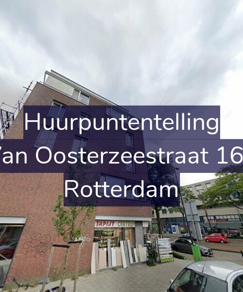 Foto gevel Huurpuntentelling voor Van Oosterzeestraat 162, Rotterdam