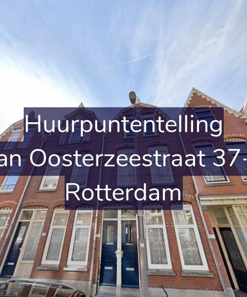 Foto gevel Huurpuntentelling voor Van Oosterzeestraat 37-B, Rotterdam