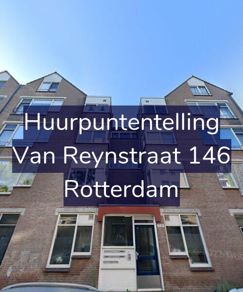 Foto gevel Huurpuntentelling voor Van Reynstraat 146, Rotterdam