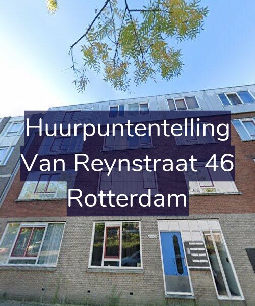 Foto gevel Huurpuntentelling voor Van Reynstraat 46, Rotterdam