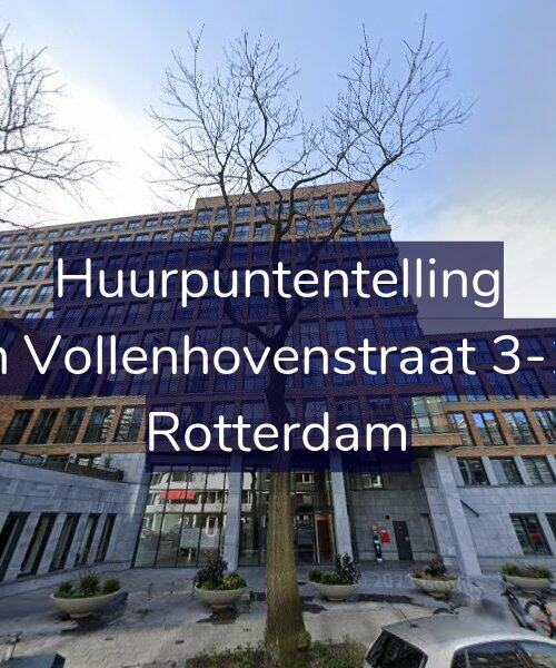 Foto gevel Huurpuntentelling voor Van Vollenhovenstraat 3-121, Rotterdam