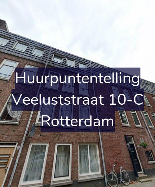 Foto gevel Huurpuntentelling voor Veeluststraat 10-C, Rotterdam