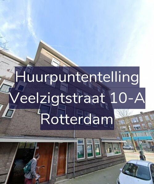Foto gevel Huurpuntentelling voor Veelzigtstraat 10-A, Rotterdam