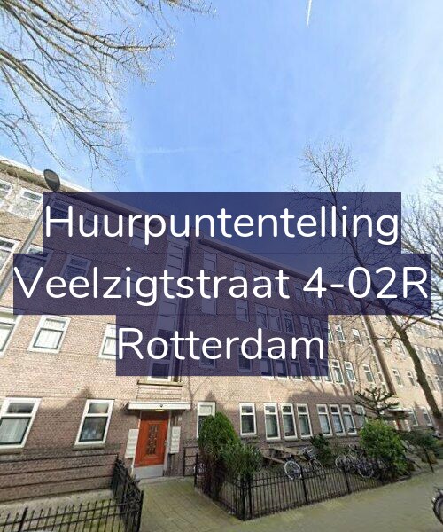 Foto gevel Huurpuntentelling voor Veelzigtstraat 4-02R, Rotterdam