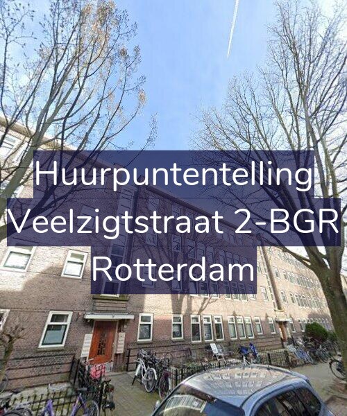 Foto gevel Huurpuntentelling voor Veelzigtstraat 2-BGR, Rotterdam