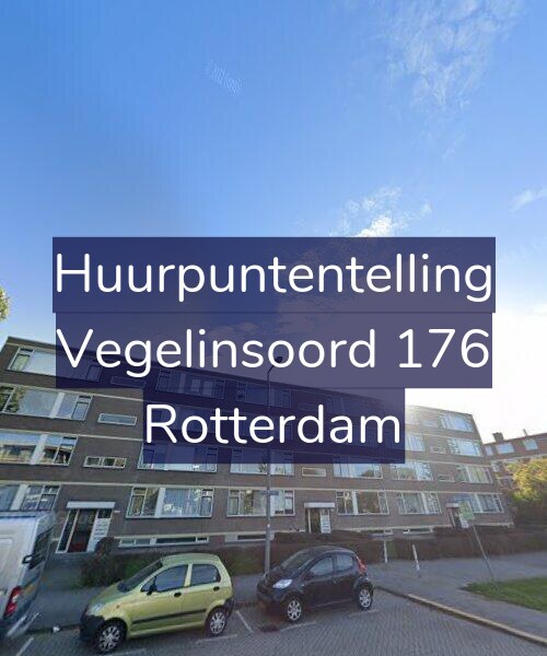 Foto gevel Huurpuntentelling voor Vegelinsoord 176, Rotterdam