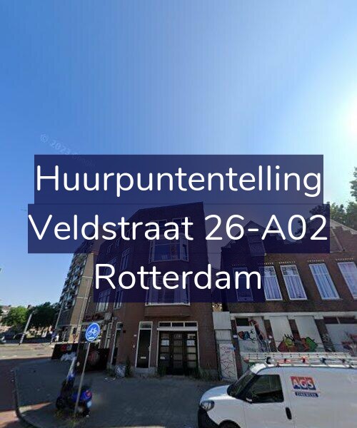 Foto gevel Huurpuntentelling voor Veldstraat 26-A02, Rotterdam