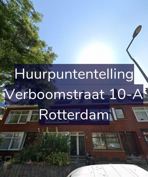 Foto gevel Huurpuntentelling voor Verboomstraat 10-A, Rotterdam