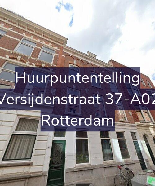 Foto gevel Huurpuntentelling voor Versijdenstraat 37-A02, Rotterdam