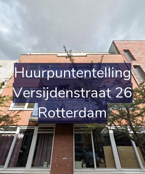 Foto gevel Huurpuntentelling voor Versijdenstraat 26, Rotterdam