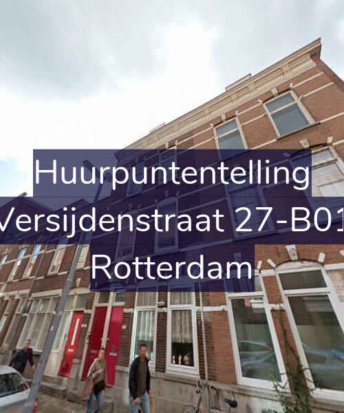 Foto gevel Huurpuntentelling voor Versijdenstraat 27-B01, Rotterdam