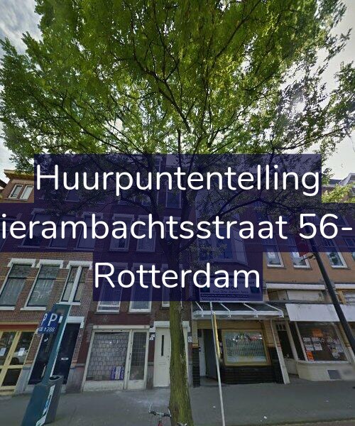 Foto gevel Huurpuntentelling voor Vierambachtsstraat 56-G, Rotterdam