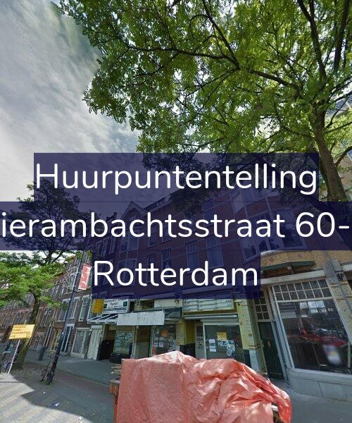 Foto gevel Huurpuntentelling voor Vierambachtsstraat 60-A, Rotterdam