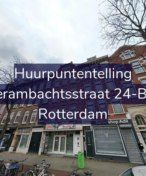 Foto gevel Huurpuntentelling voor Vierambachtsstraat 24-B03, Rotterdam