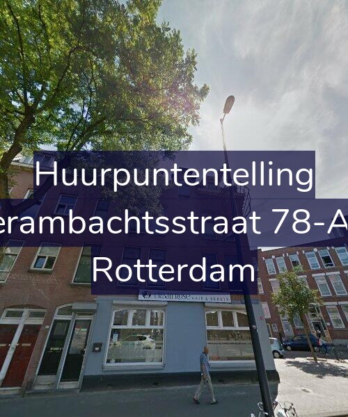 Foto gevel Huurpuntentelling voor Vierambachtsstraat 78-A03, Rotterdam