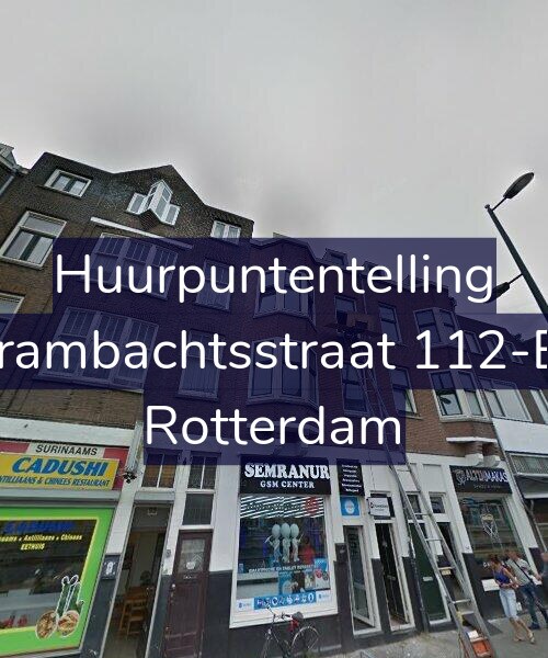 Foto gevel Huurpuntentelling voor Vierambachtsstraat 112-B01, Rotterdam