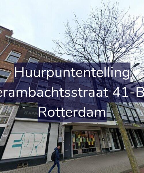 Foto gevel Huurpuntentelling voor Vierambachtsstraat 41-B01, Rotterdam