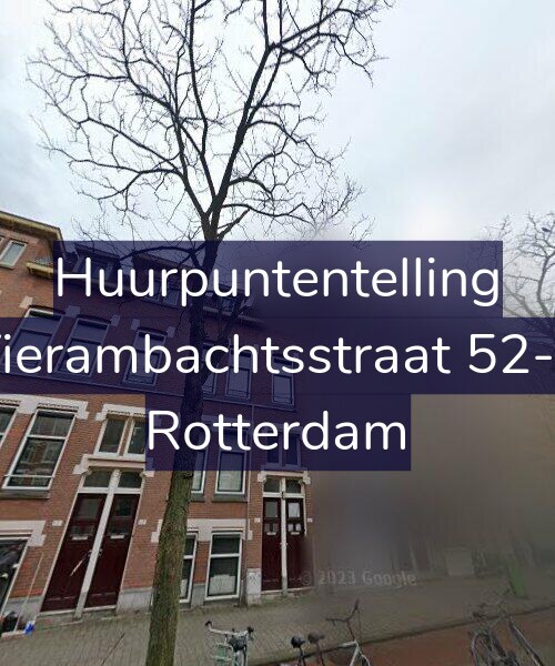 Foto gevel Huurpuntentelling voor Vierambachtsstraat 52-B, Rotterdam