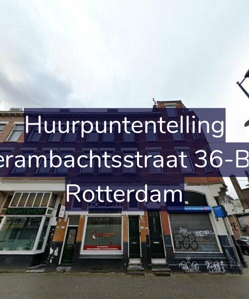 Foto gevel Huurpuntentelling voor Vierambachtsstraat 36-B01, Rotterdam