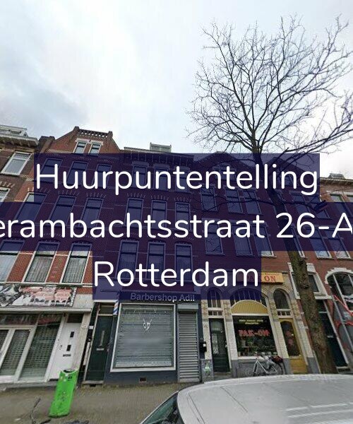 Foto gevel Huurpuntentelling voor Vierambachtsstraat 26-A03, Rotterdam