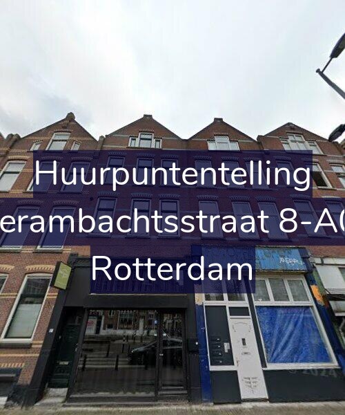 Foto gevel Huurpuntentelling voor Vierambachtsstraat 8-A02, Rotterdam