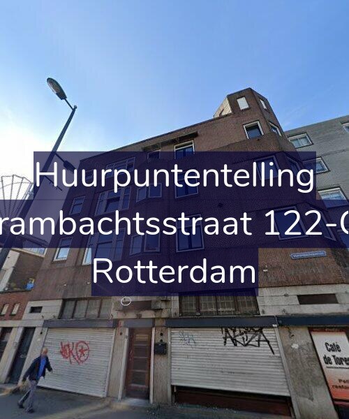 Foto gevel Huurpuntentelling voor Vierambachtsstraat 122-C01, Rotterdam
