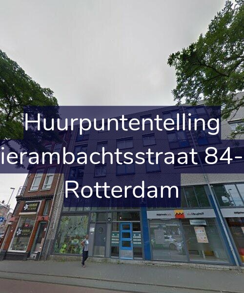 Foto gevel Huurpuntentelling voor Vierambachtsstraat 84-A, Rotterdam