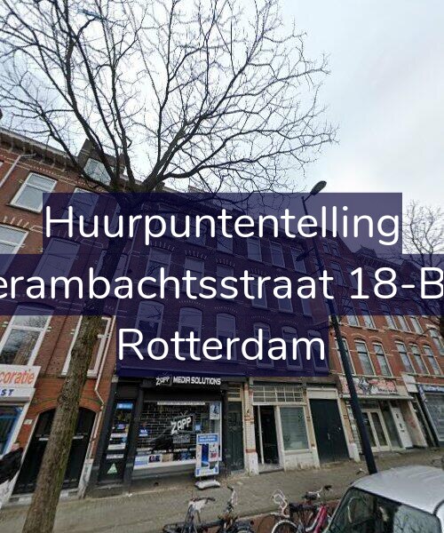 Foto gevel Huurpuntentelling voor Vierambachtsstraat 18-B03, Rotterdam