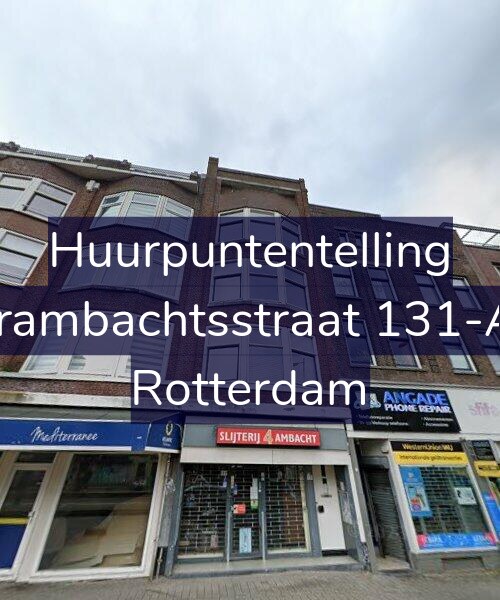 Foto gevel Huurpuntentelling voor Vierambachtsstraat 131-A03, Rotterdam
