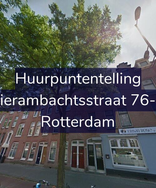 Foto gevel Huurpuntentelling voor Vierambachtsstraat 76-A, Rotterdam