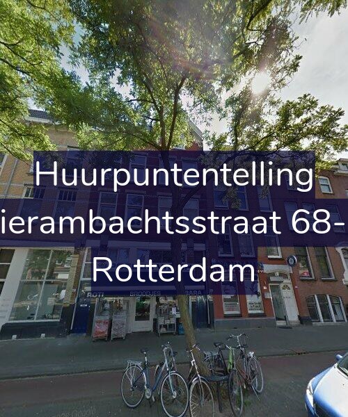 Foto gevel Huurpuntentelling voor Vierambachtsstraat 68-H, Rotterdam