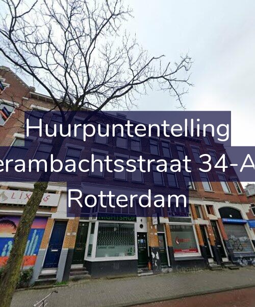 Foto gevel Huurpuntentelling voor Vierambachtsstraat 34-A02, Rotterdam